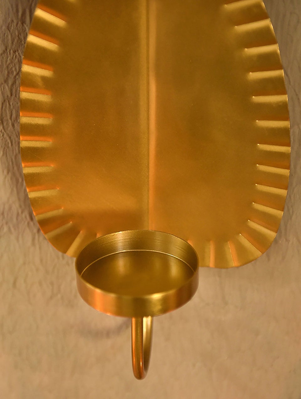 Home Decor Gold Diya_Candle Stand
