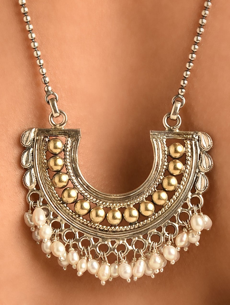 Women Silver Necklace