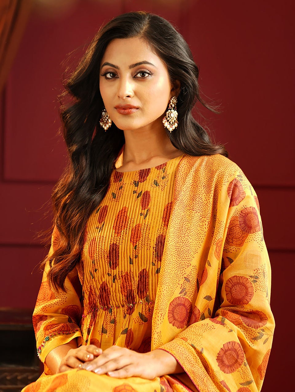 Women Multicolour Cotton Silk Hand Block Print Collection Dupatta