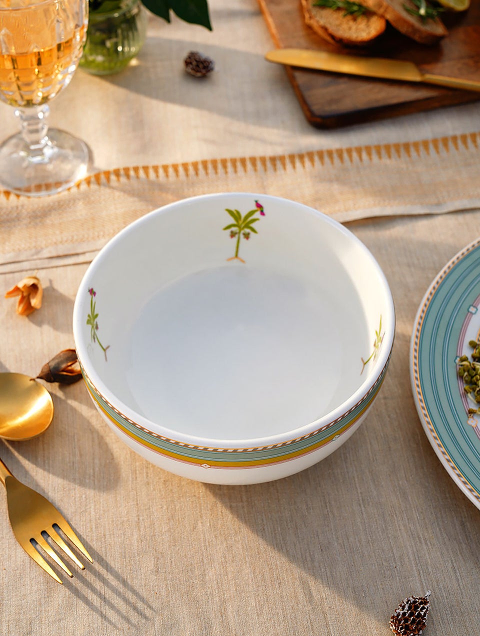 Home Decor Multicolour Bowl