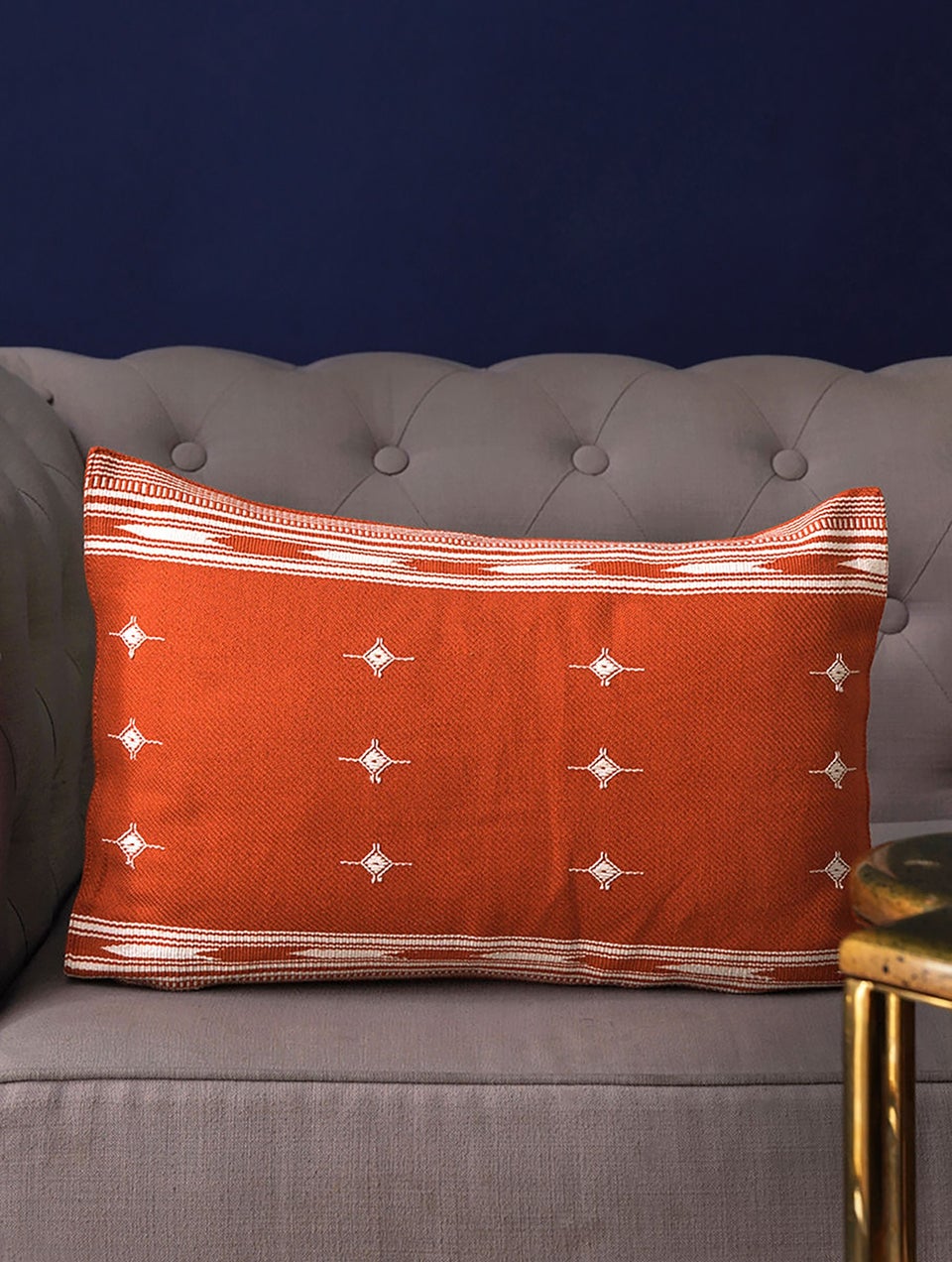 Home Decor Rust Orange Cushion