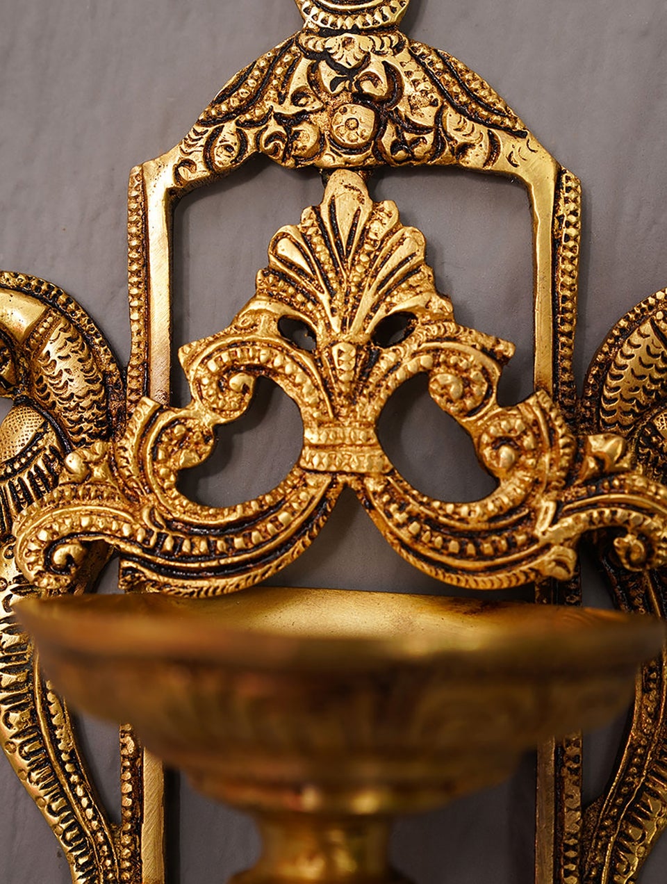 Home Decor Antique Gold Diyas
