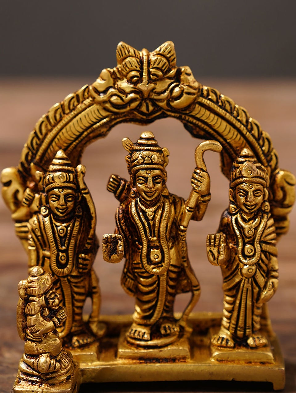 Home Decor Antique Gold Idols