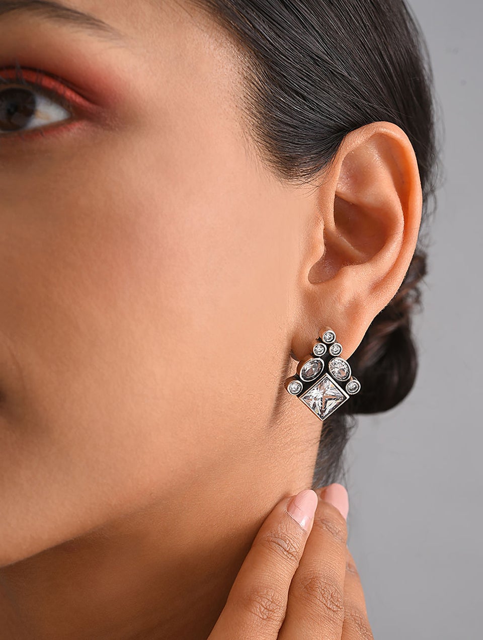 Women Silver Earrings