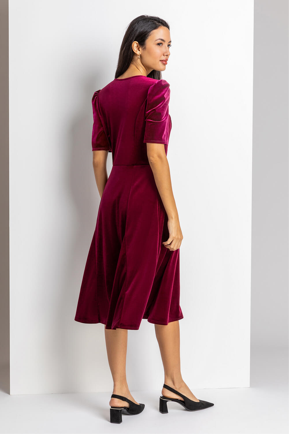 Roman outlet velvet dress