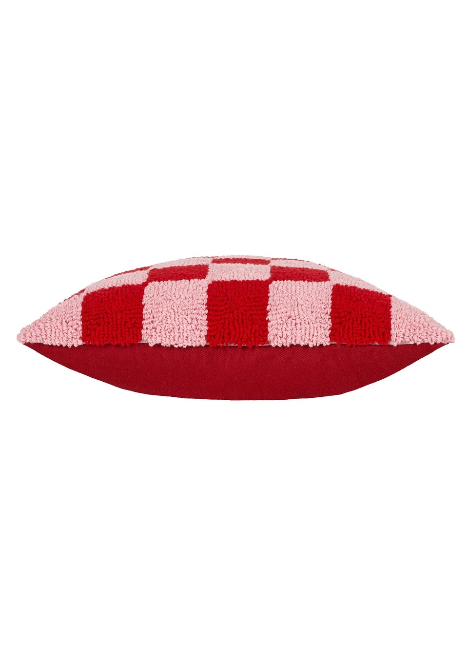 Heya Home Check Knitted Filled Cushion (45cm x 45cm x 8cm)