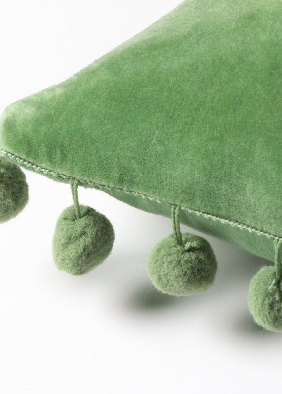 furn. Dora Square Velvet Filled Cushion (45cm x 45cm x 8cm)