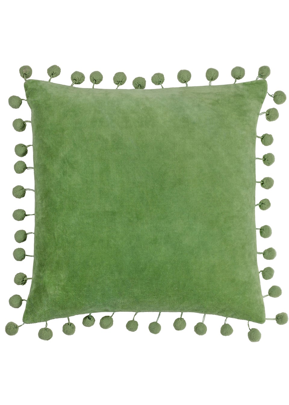 furn. Dora Square Velvet Filled Cushion (45cm x 45cm x 8cm)