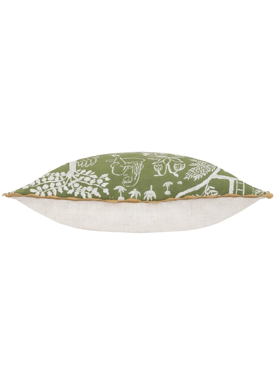 furn. Frida Floral Jacquard Filled Cushion (45cm x 45cm x 8cm)