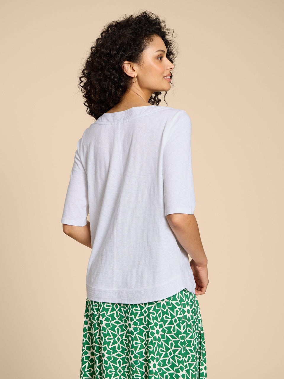 Weaver Besticktes Top