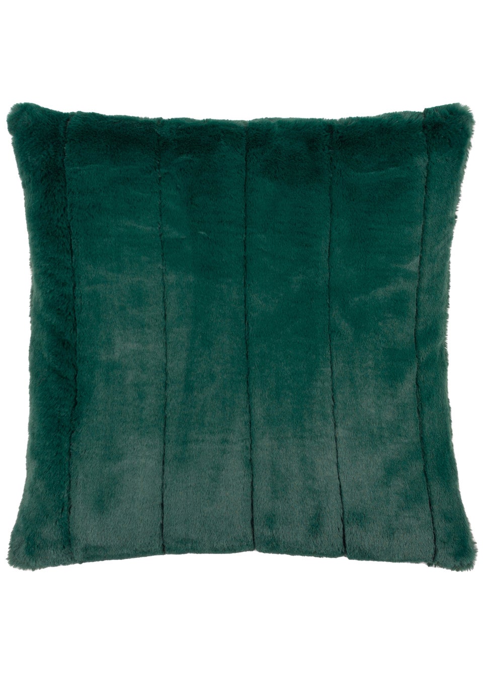 Paoletti Empress Faux Fur Filled Cushion (45cm x 45cm x 8cm)