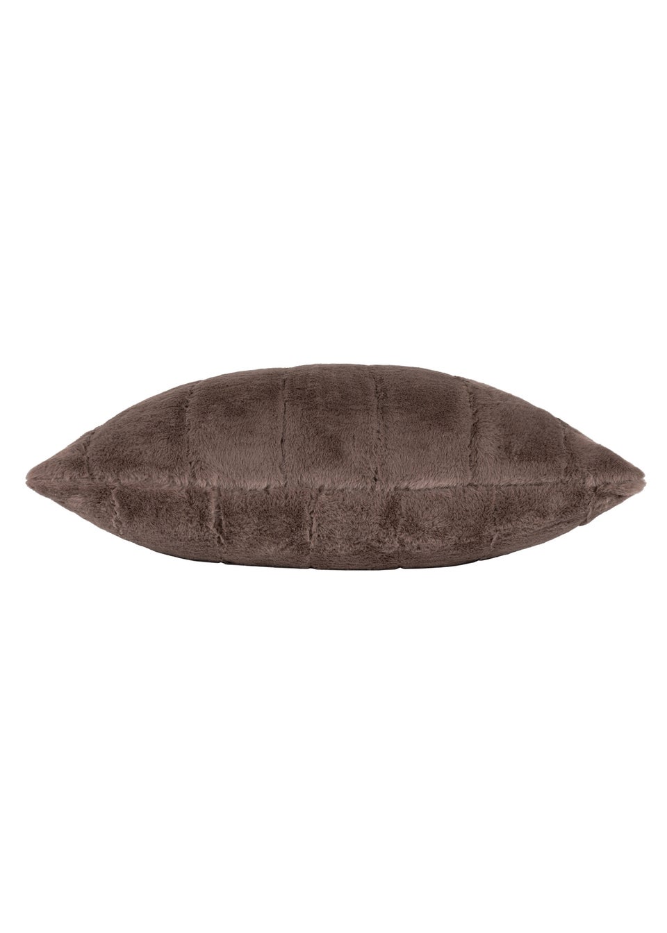 Paoletti Empress Faux Fur Filled Cushion (45cm x 45cm x 8cm)