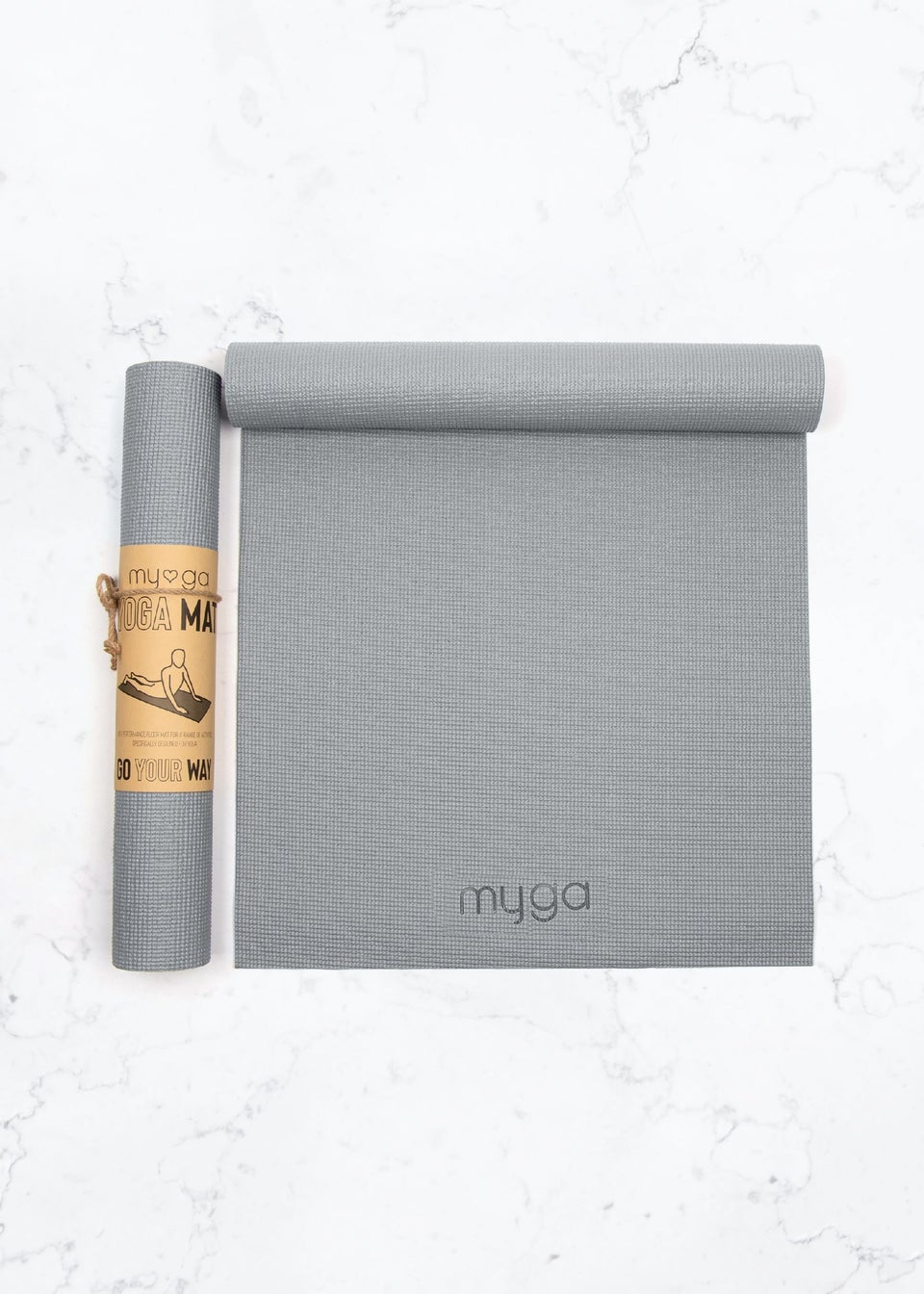 Myga Grey Yoga Mat