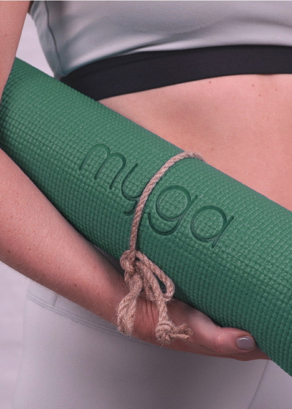 Myga Green Yoga Mat - Matalan