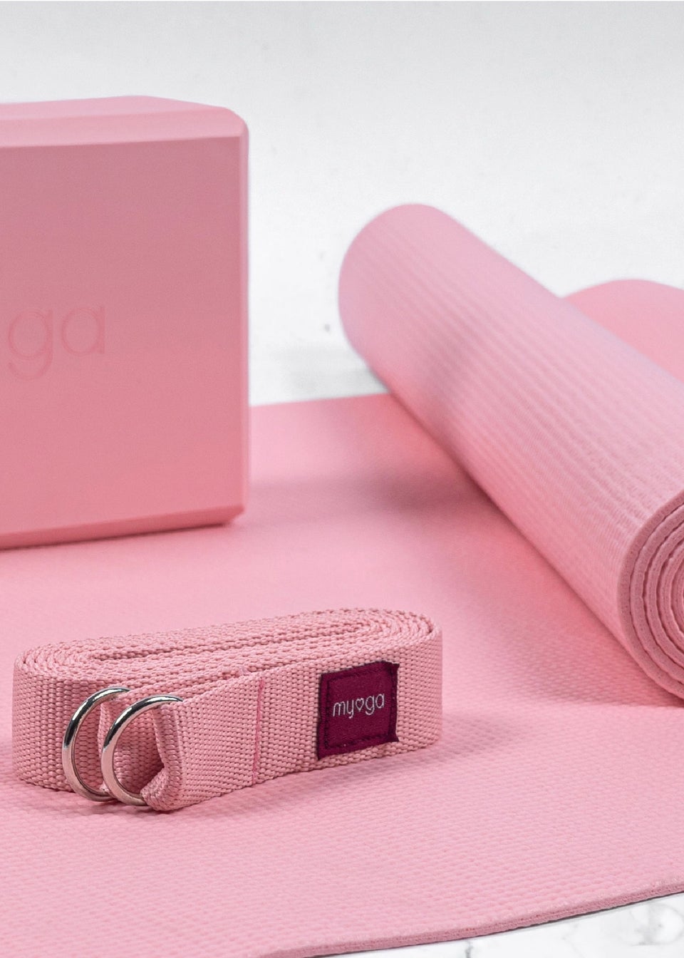 Myga Yoga Starter Set - Dusty Pink