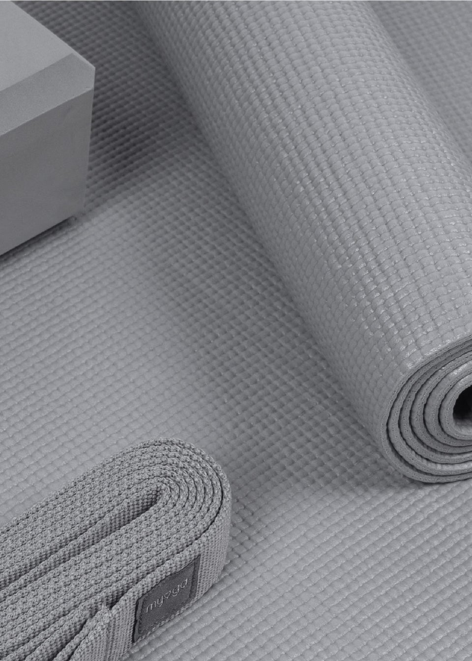 Myga Grey Yoga Starter Set - Matalan