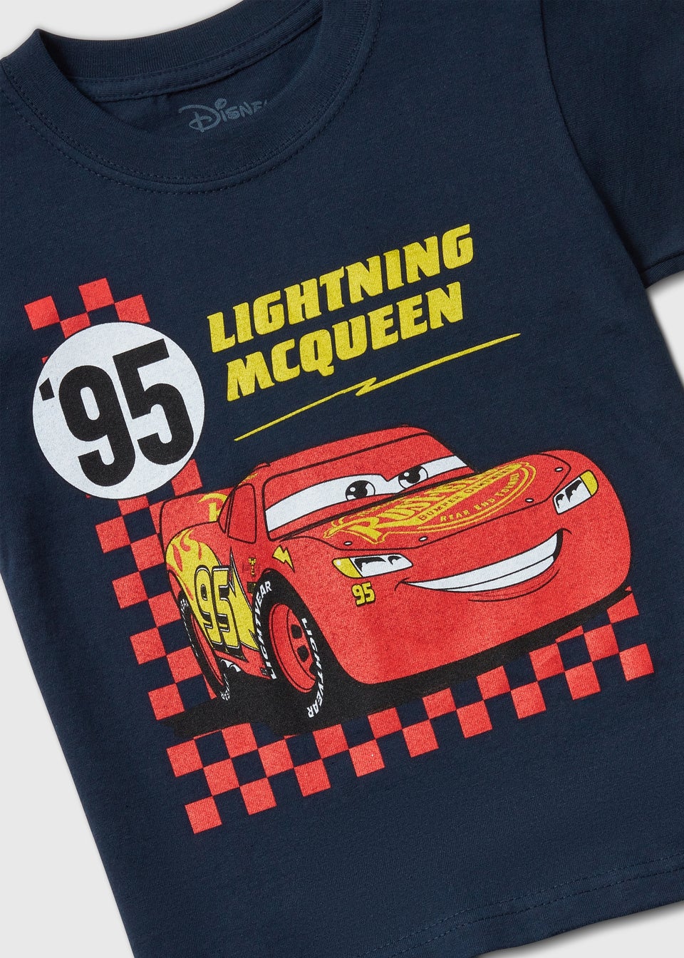 Disney Cars Boys Red Lightning Mcqueen T-Shirt (1-6yrs)