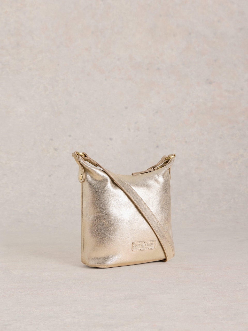 Mini Fern Crossbody-Tasche aus Leder