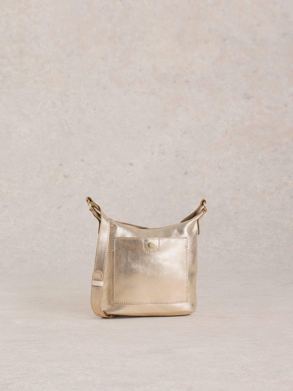 Mini Fern Crossbody-Tasche aus Leder