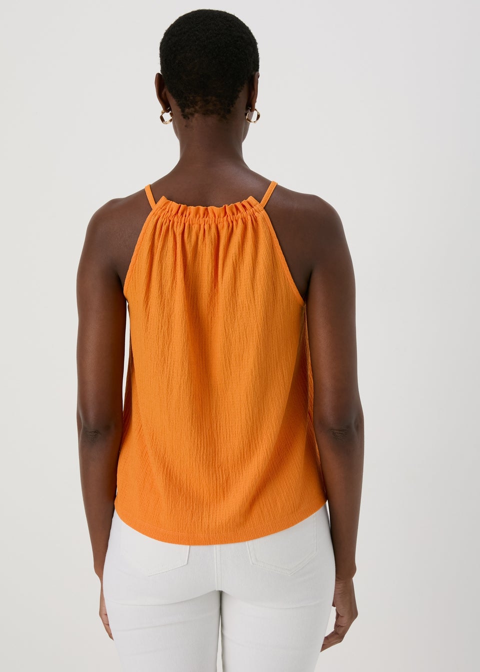 Orange Textured High Apex Vest
