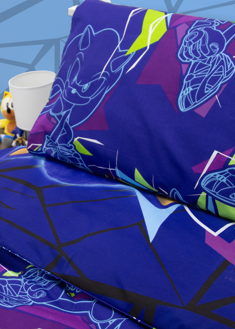 Sonic Prime Single Panel Duvet