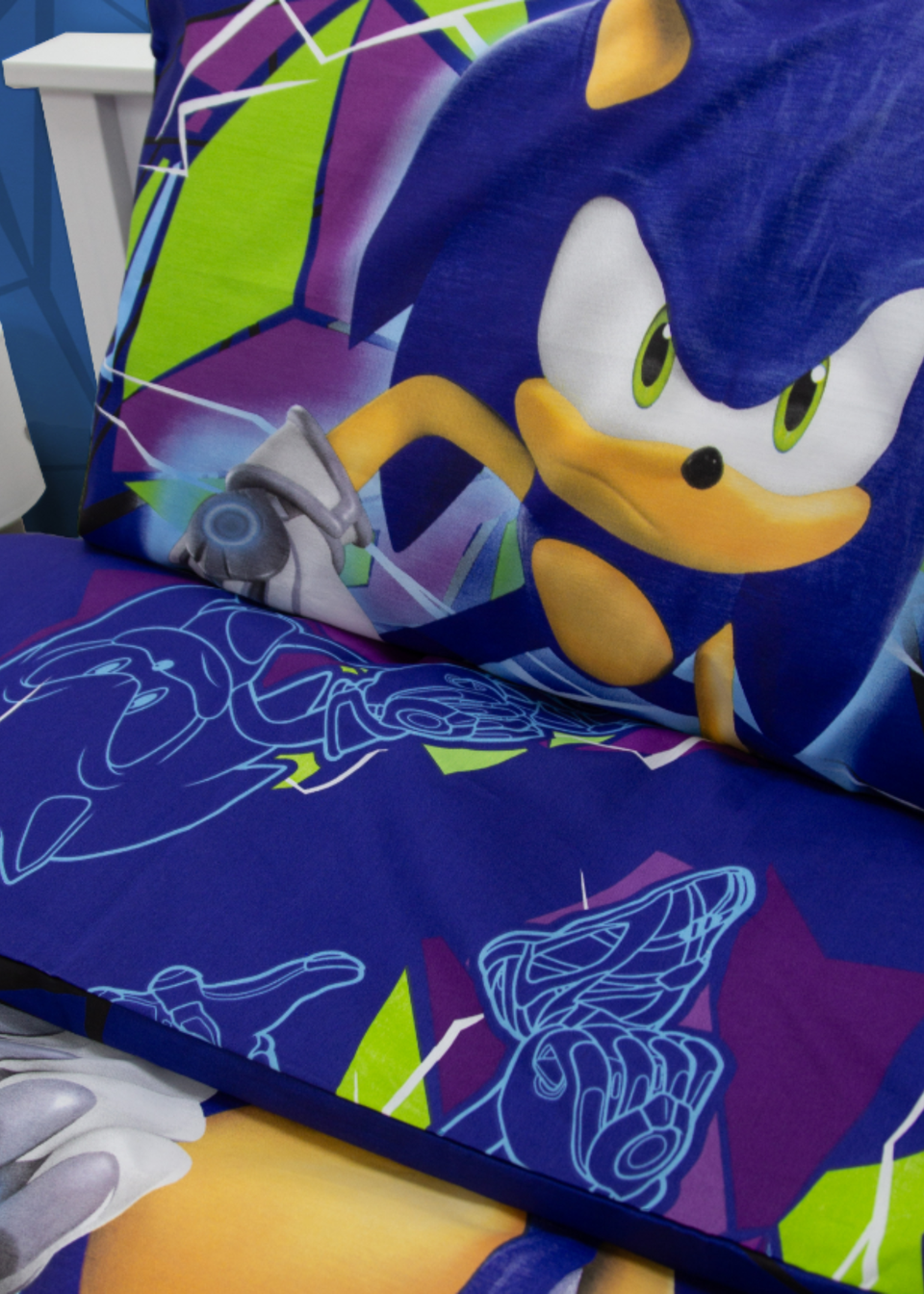 Sonic Prime Single Panel Duvet