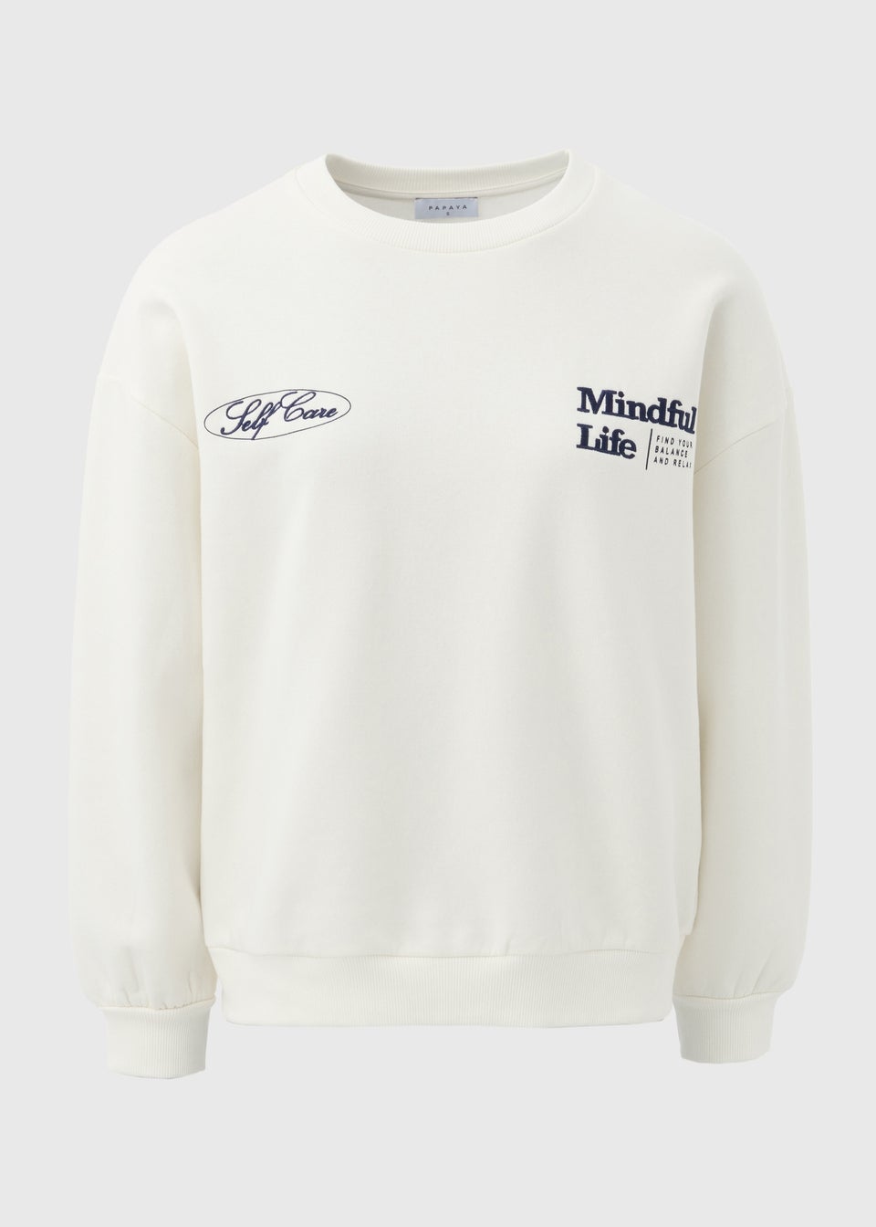 Cream Vintage Graphic Sweatshirt