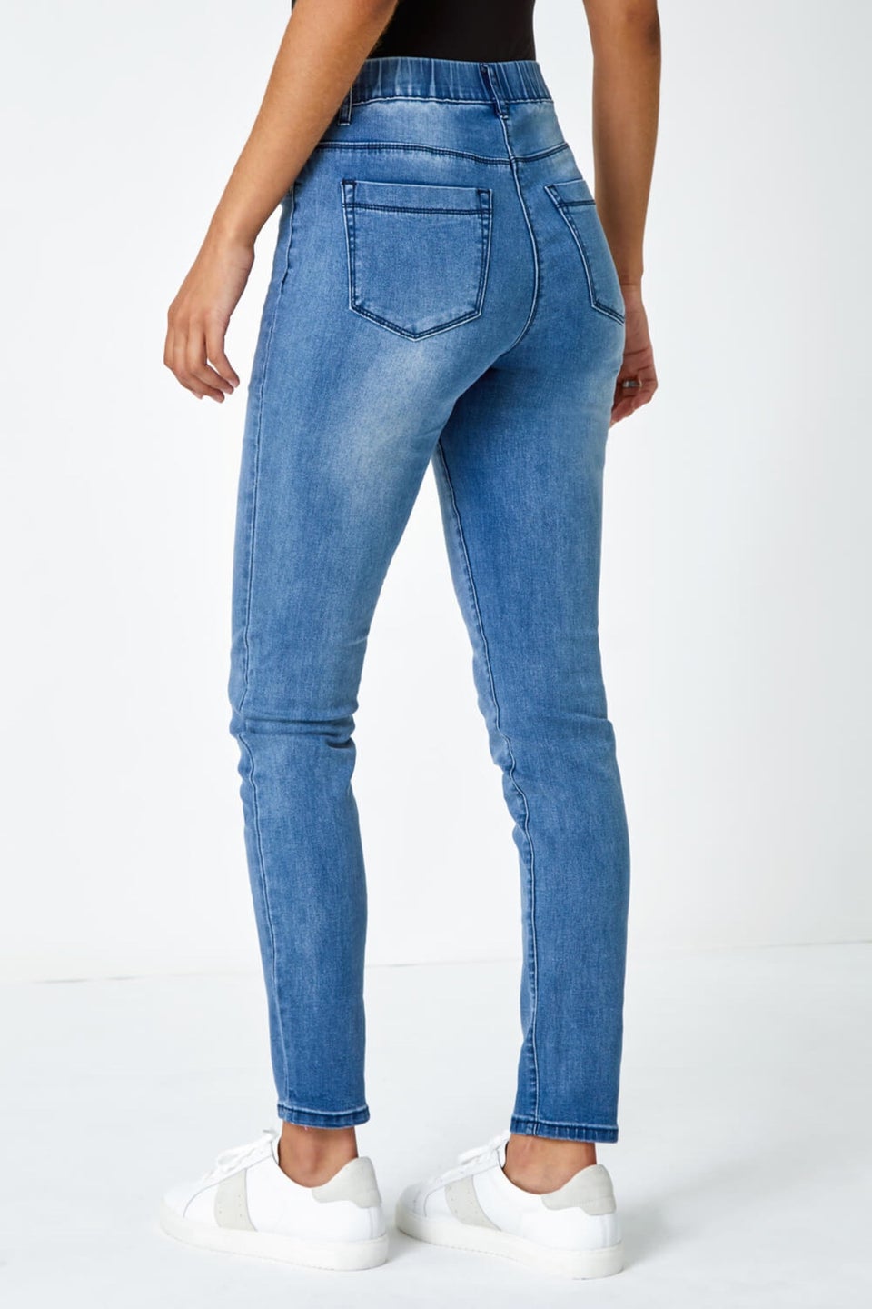 Roman Bright Blue 31" Stretch Denim Jegging