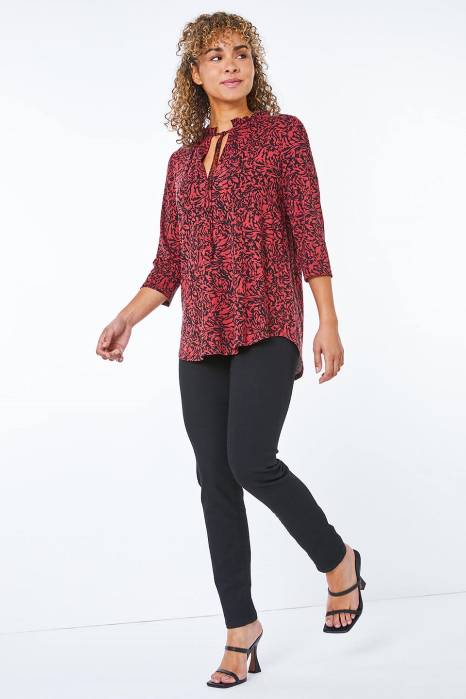 Roman Petite Black Stretch Denim Jegging