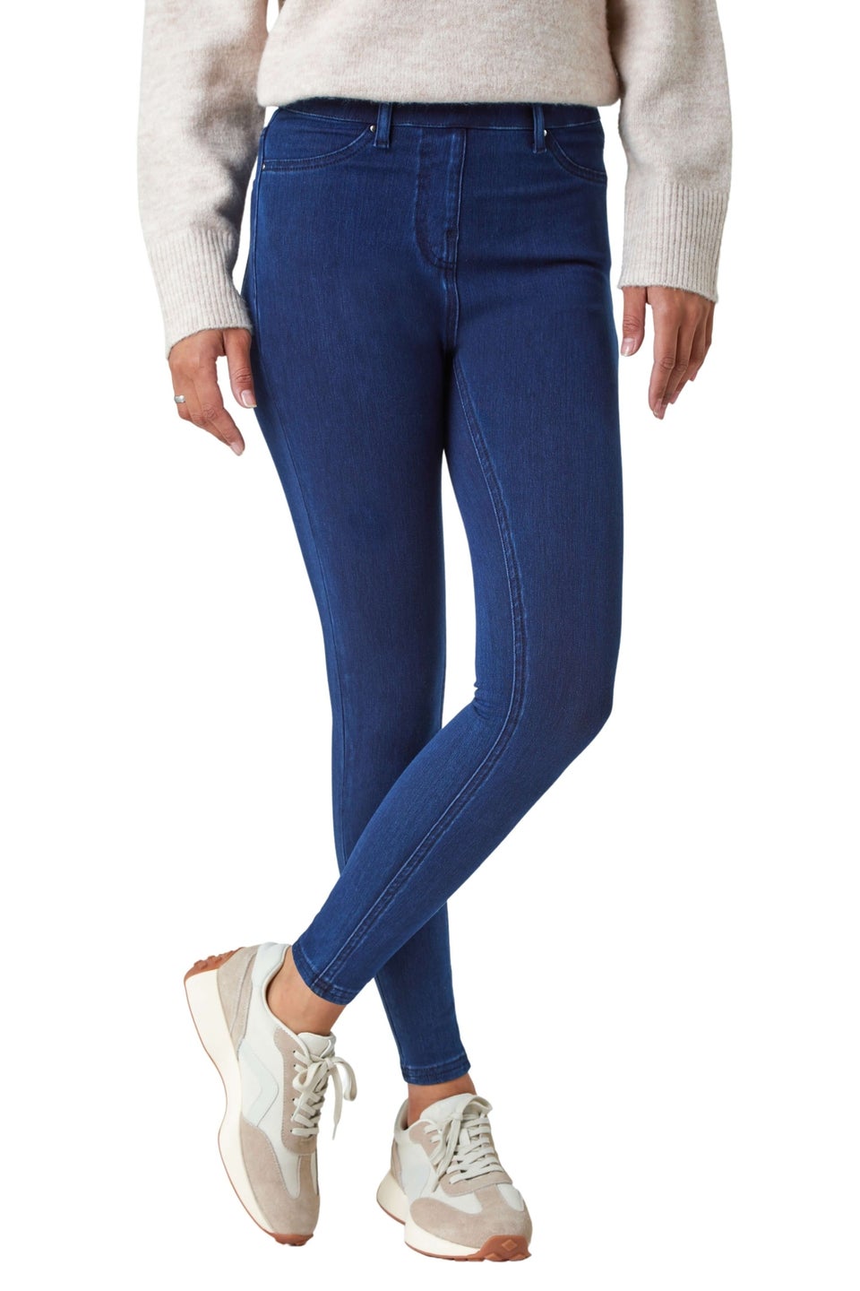 Denim 2024 leggings matalan