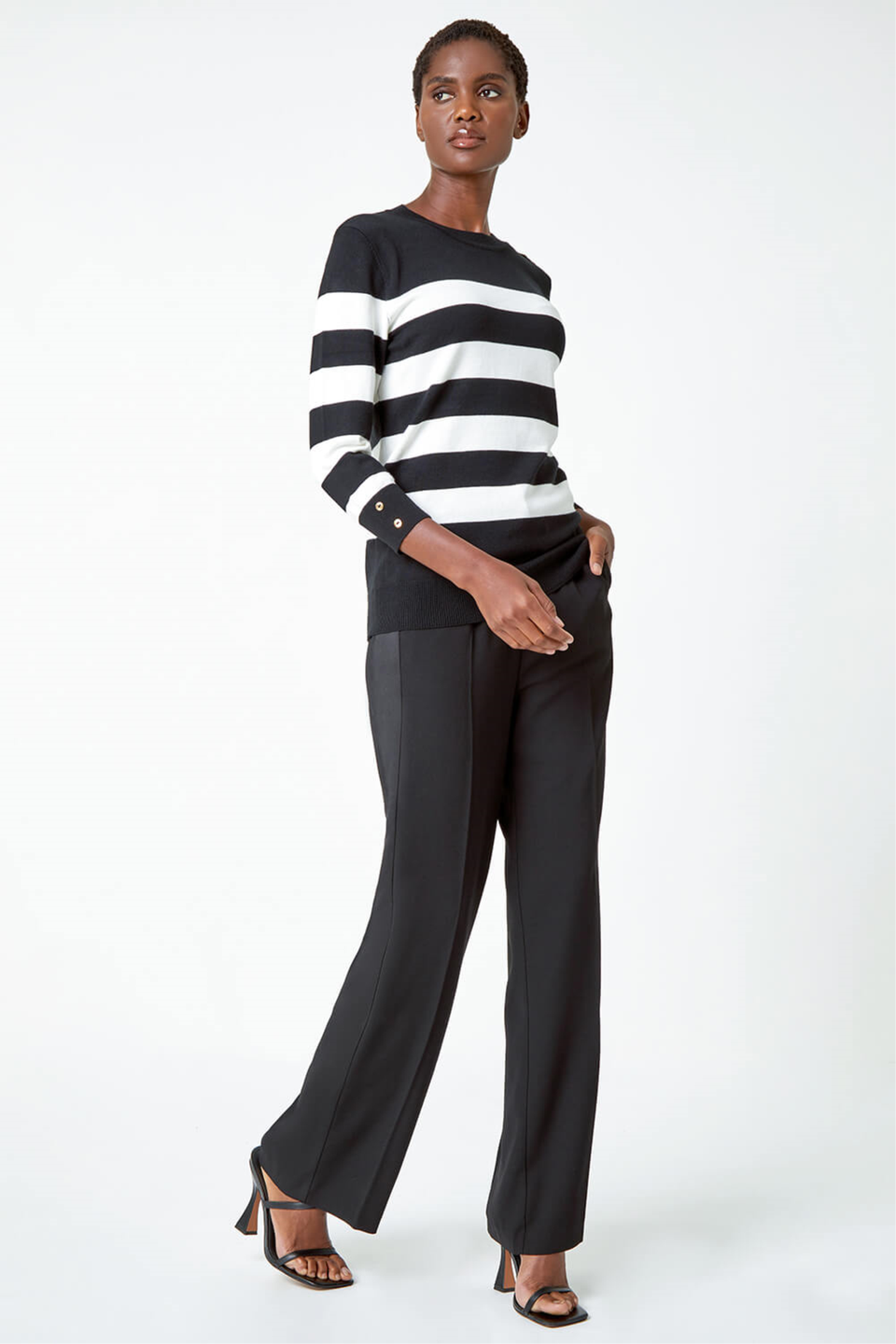 Striped trousers matalan online