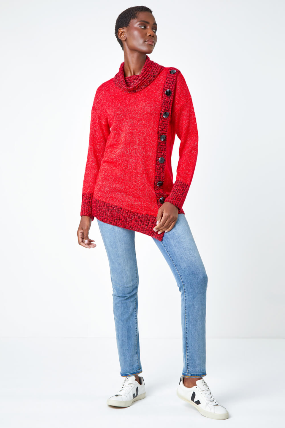 Roll cheap neck womens