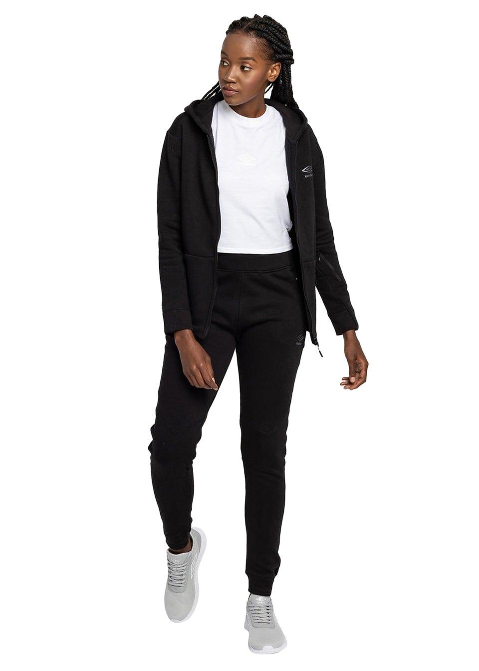 Umbro Black Pro Elite Fleece Jacket