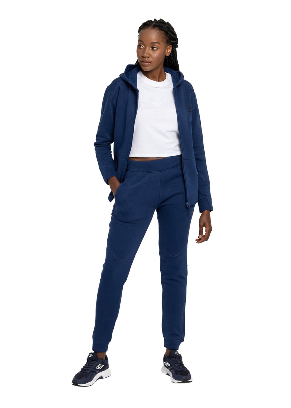 Umbro Navy Pro Elite Fleece Jacket