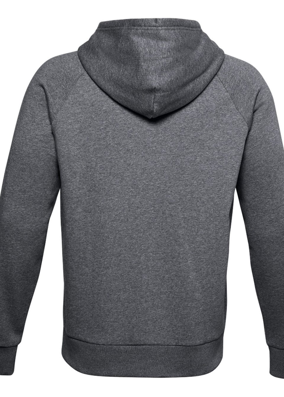 Under Armour Light Grey Rival Fleece Full Zip Hoodie