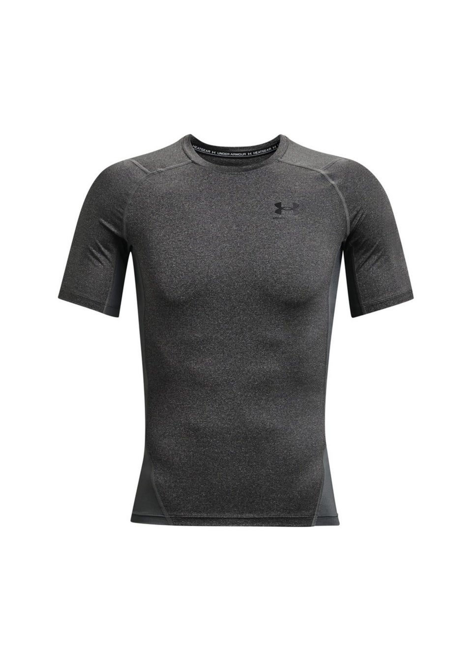Under Armour Grey/Black Short-Sleeved Compression Shirt
