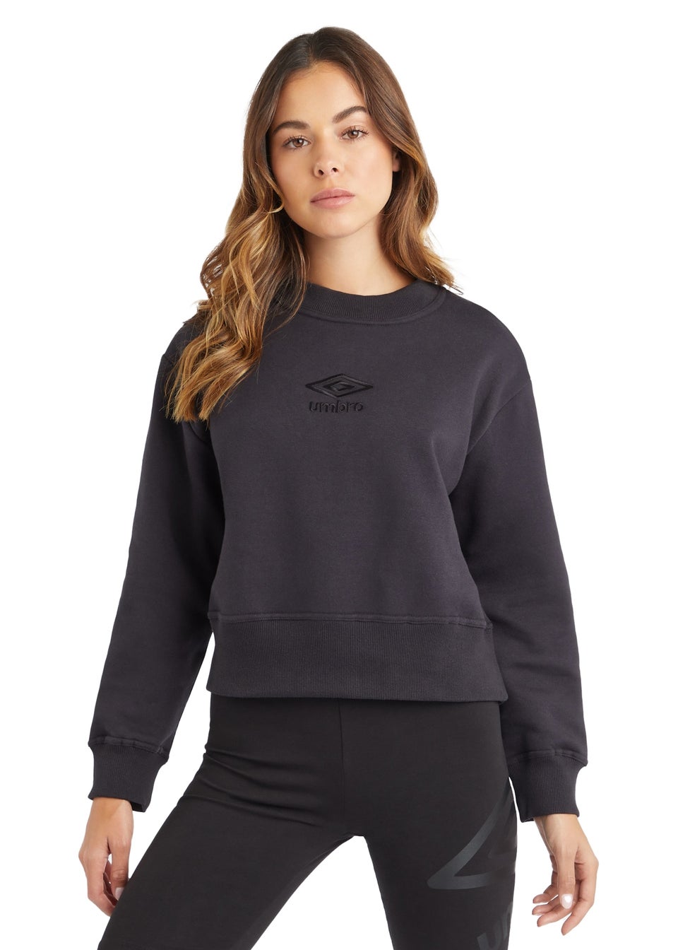 Umbro Black Core Boxy Sweatshirt