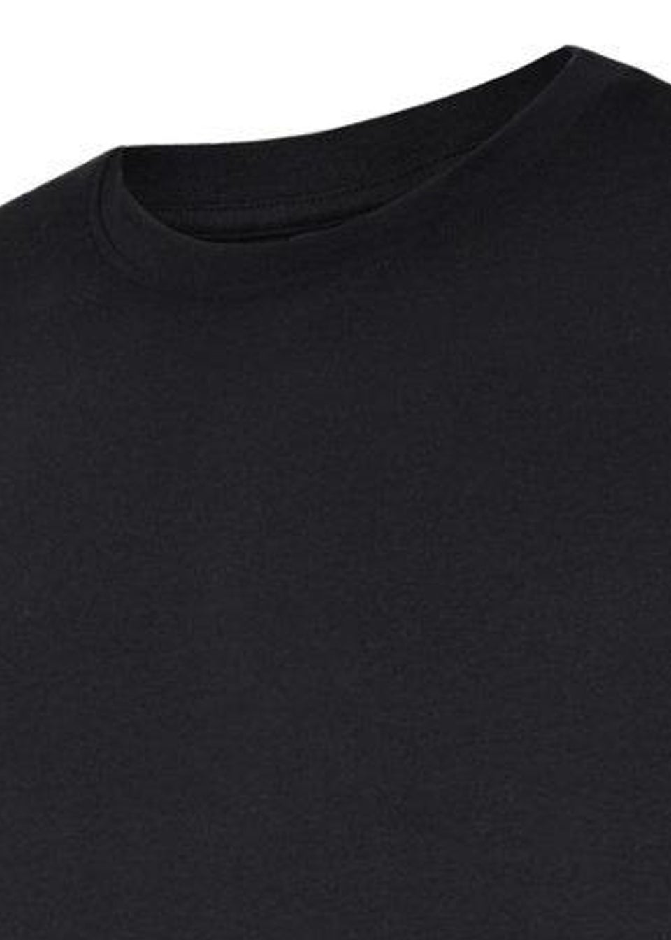 Umbro Kids Black/White Club Leisure T-Shirt (7-10yrs)
