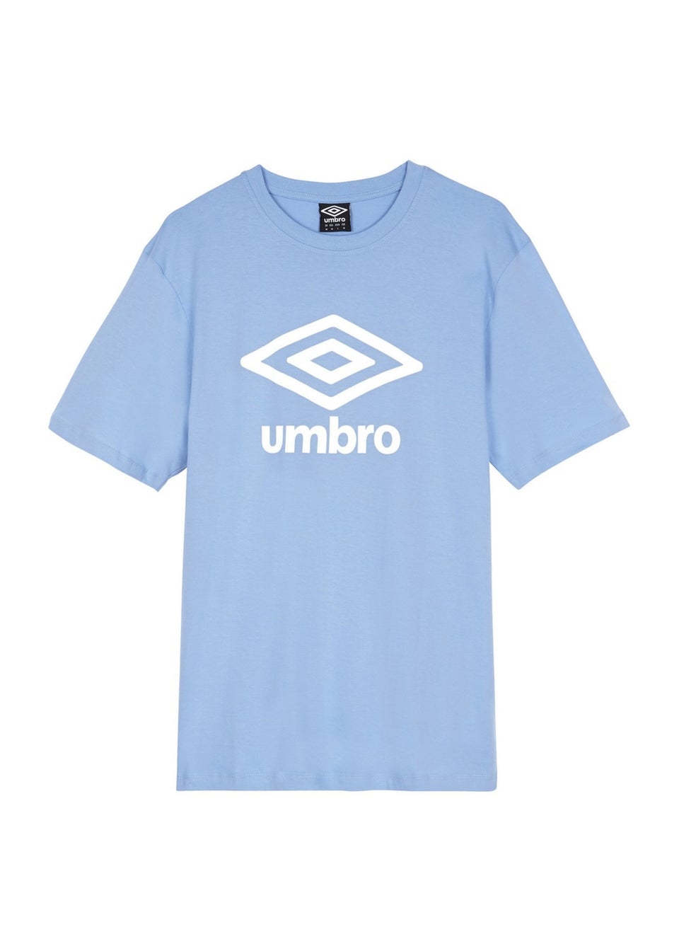 Umbro Sky Blue Core Big Logo T-Shirt