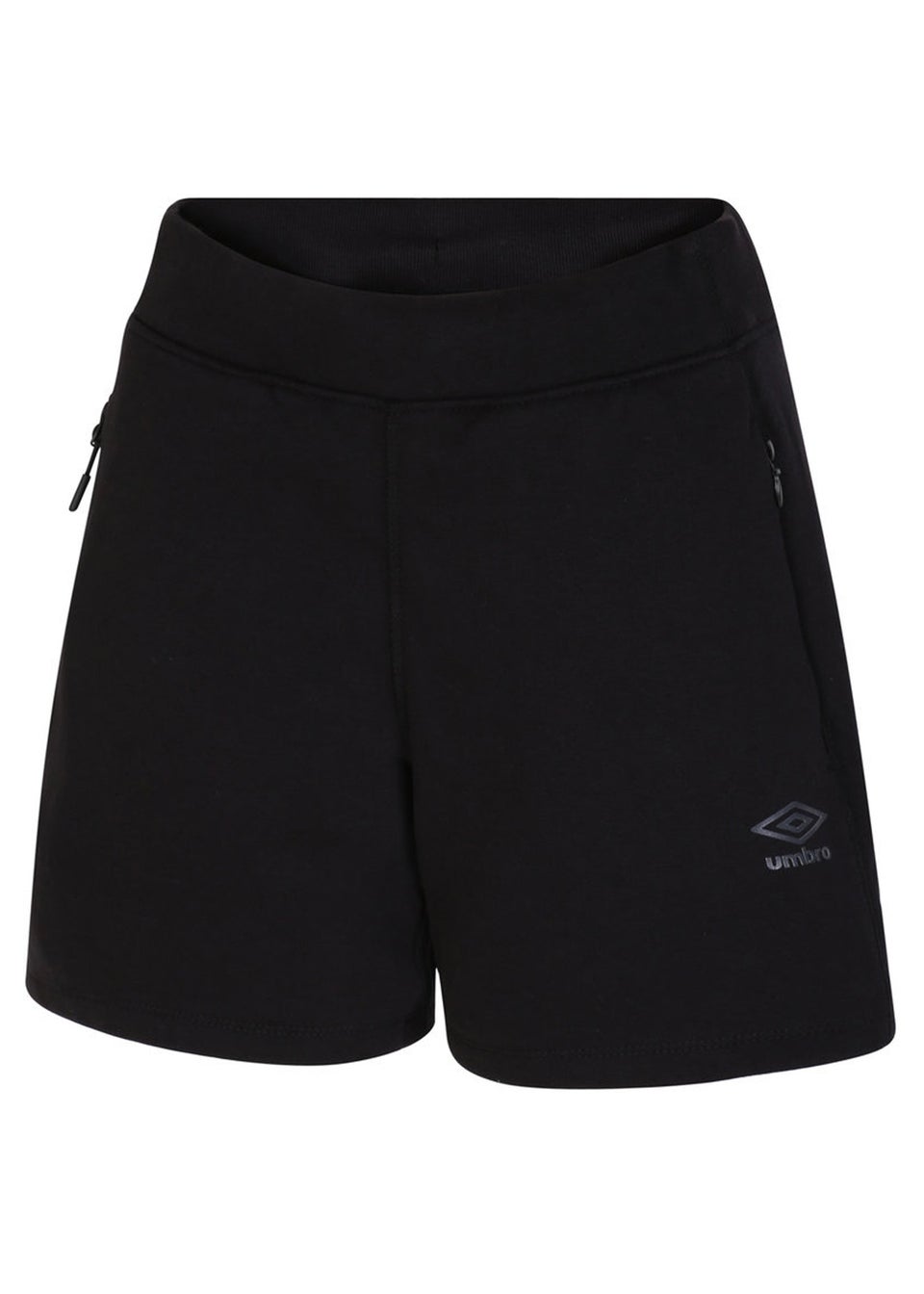 Umbro Black Pro Elite Fleece Shorts