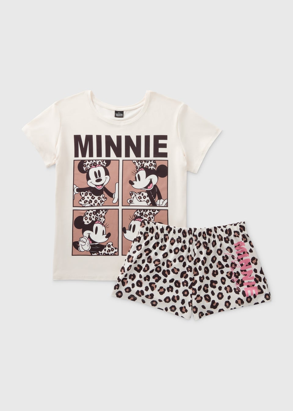Disney Mink Minnie Top & Shorts Set