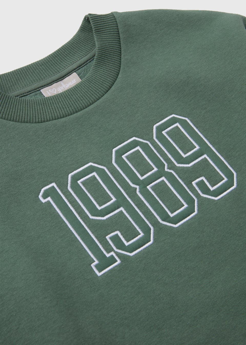 Kids Green 1989 Sweatshirt (7-15yrs)