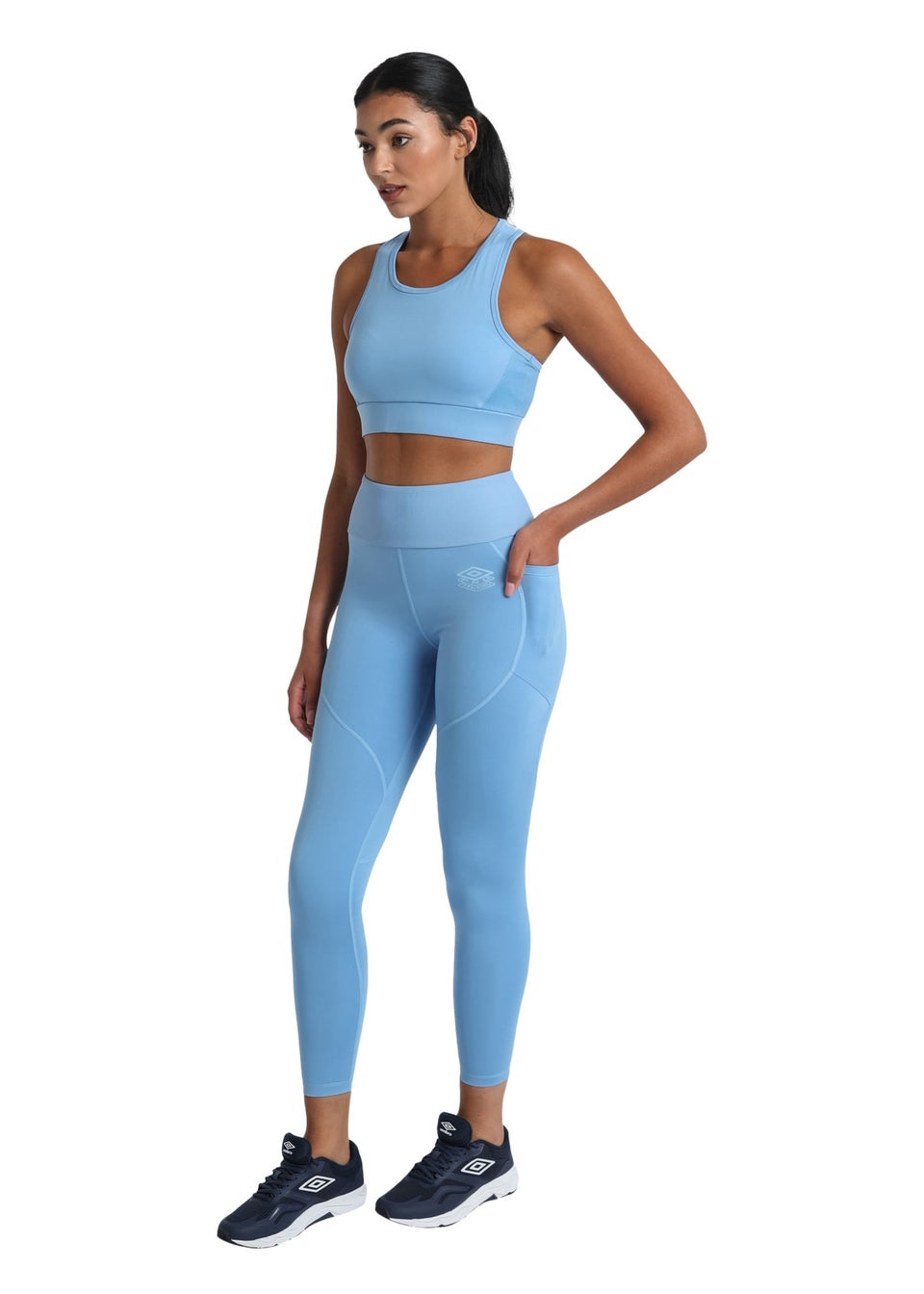 Umbro Sky Blue Pro Training Leggings