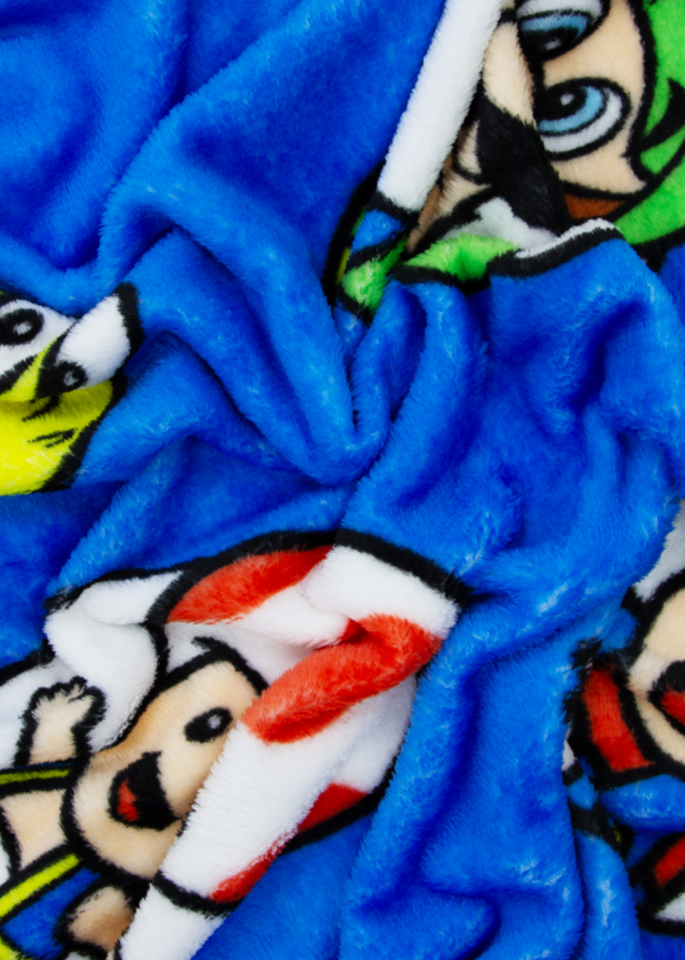 Super Mario Circles Rotary Fleece Blanket