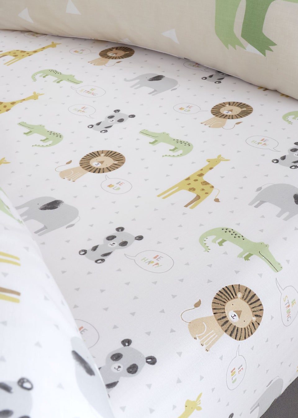 Catherine Lansfield Kids Roarsome Animals Fitted Sheet