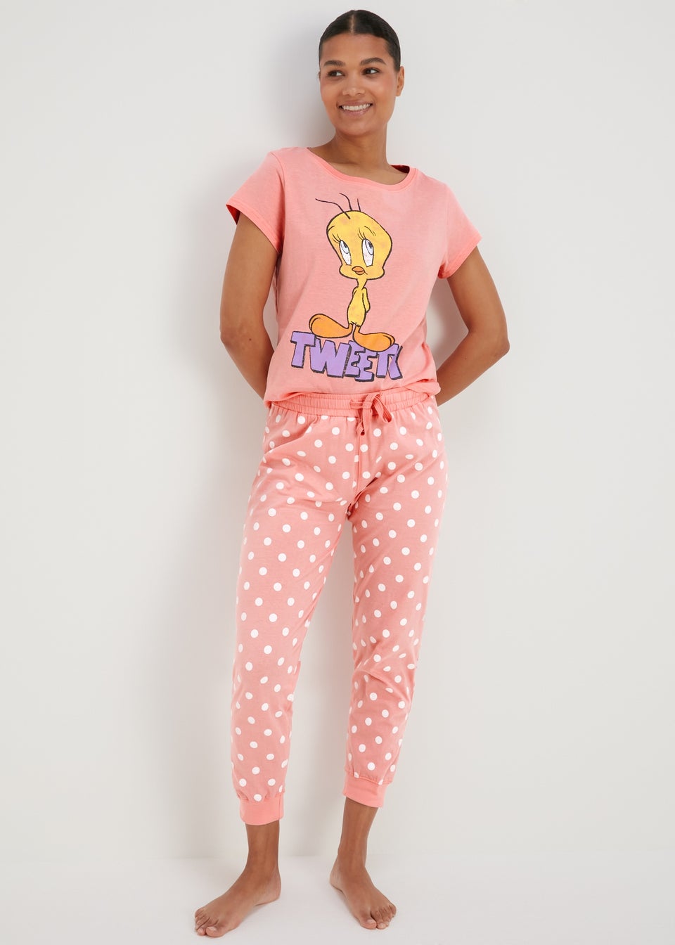 Pink Tweety Pyjama Set