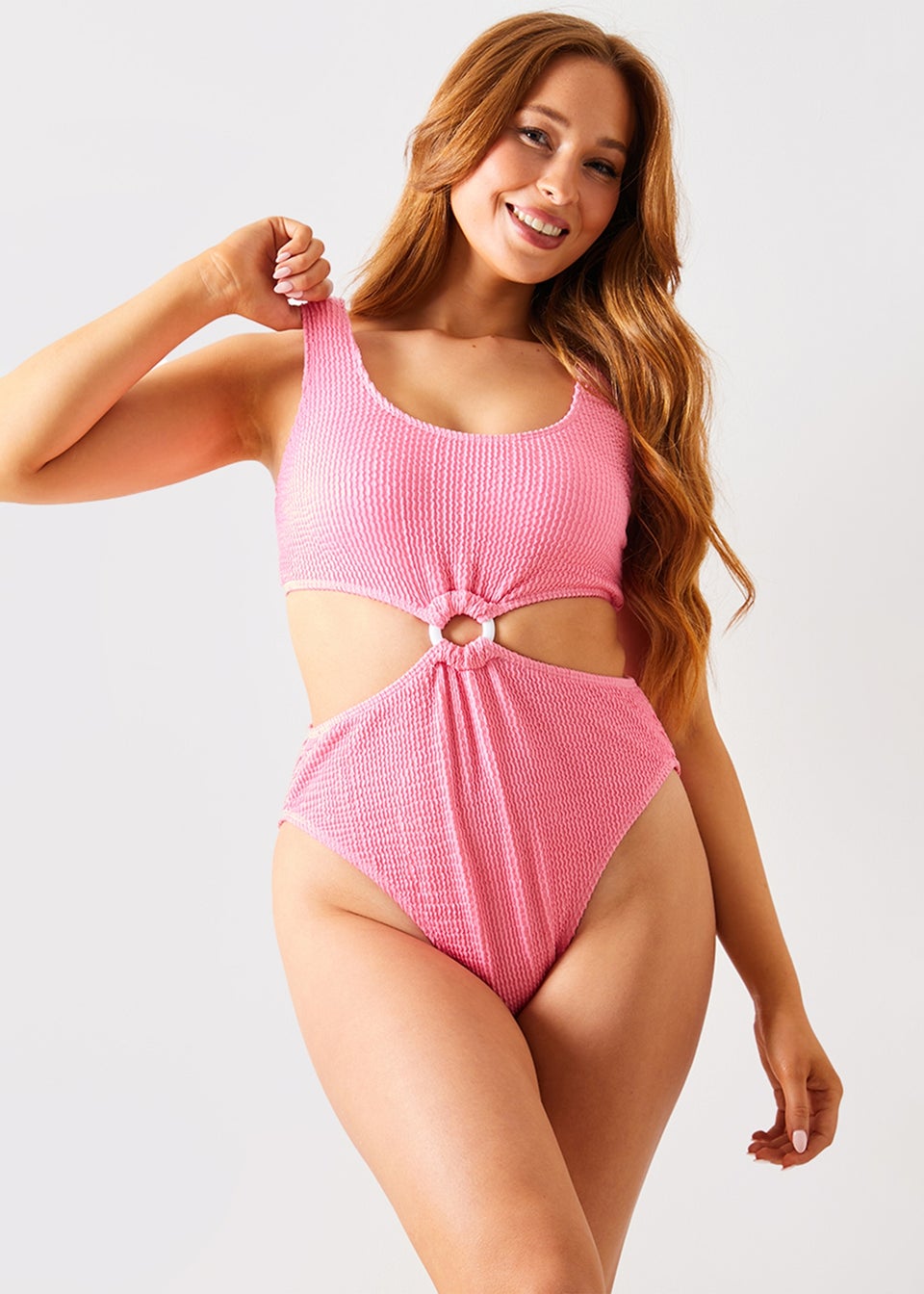 In The Style Pink Swimsuit