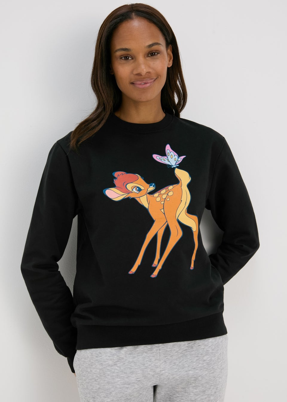 Bambi Black Sweatshirt
