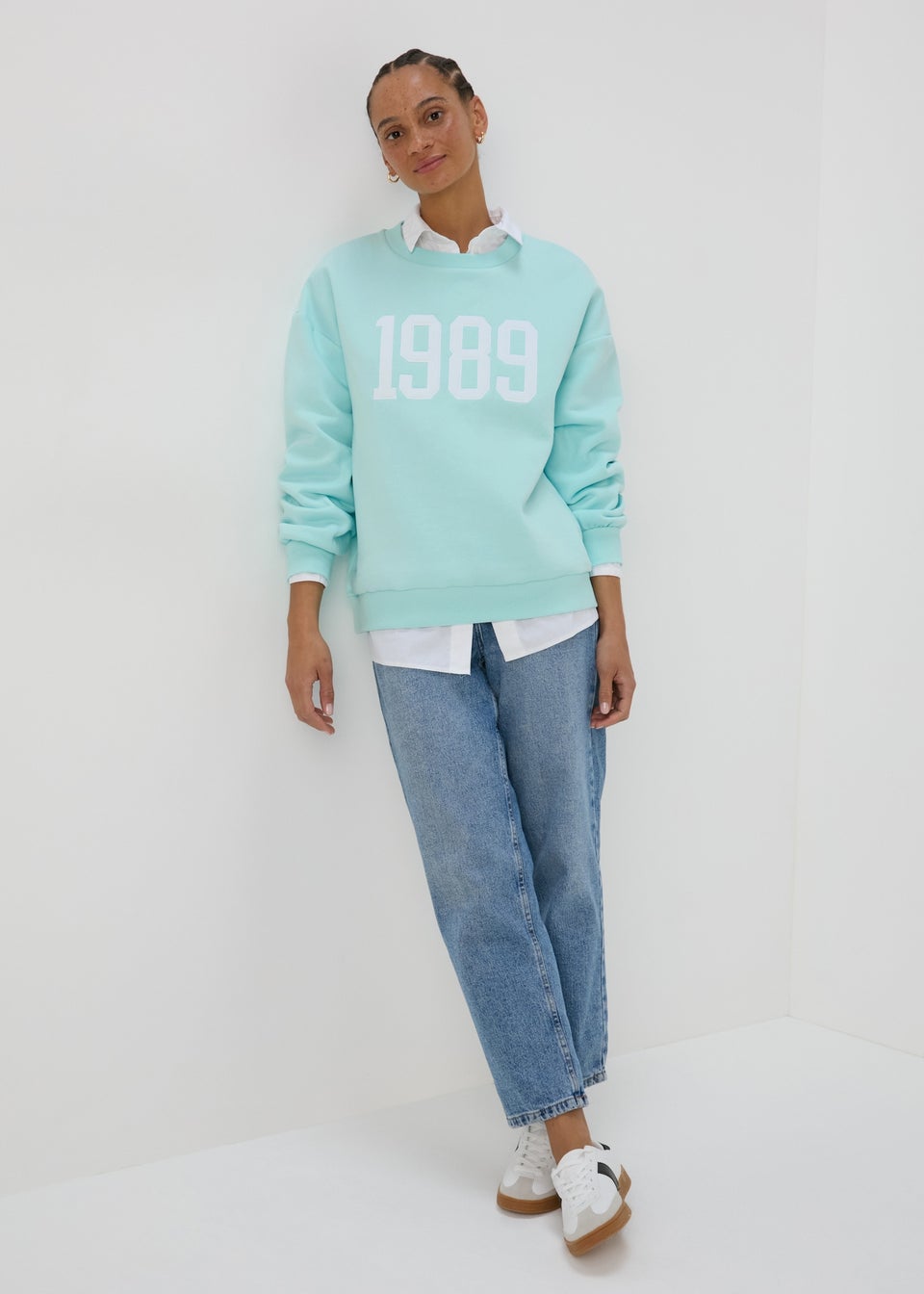 Blue 1989 Co Ord Sweatshirt