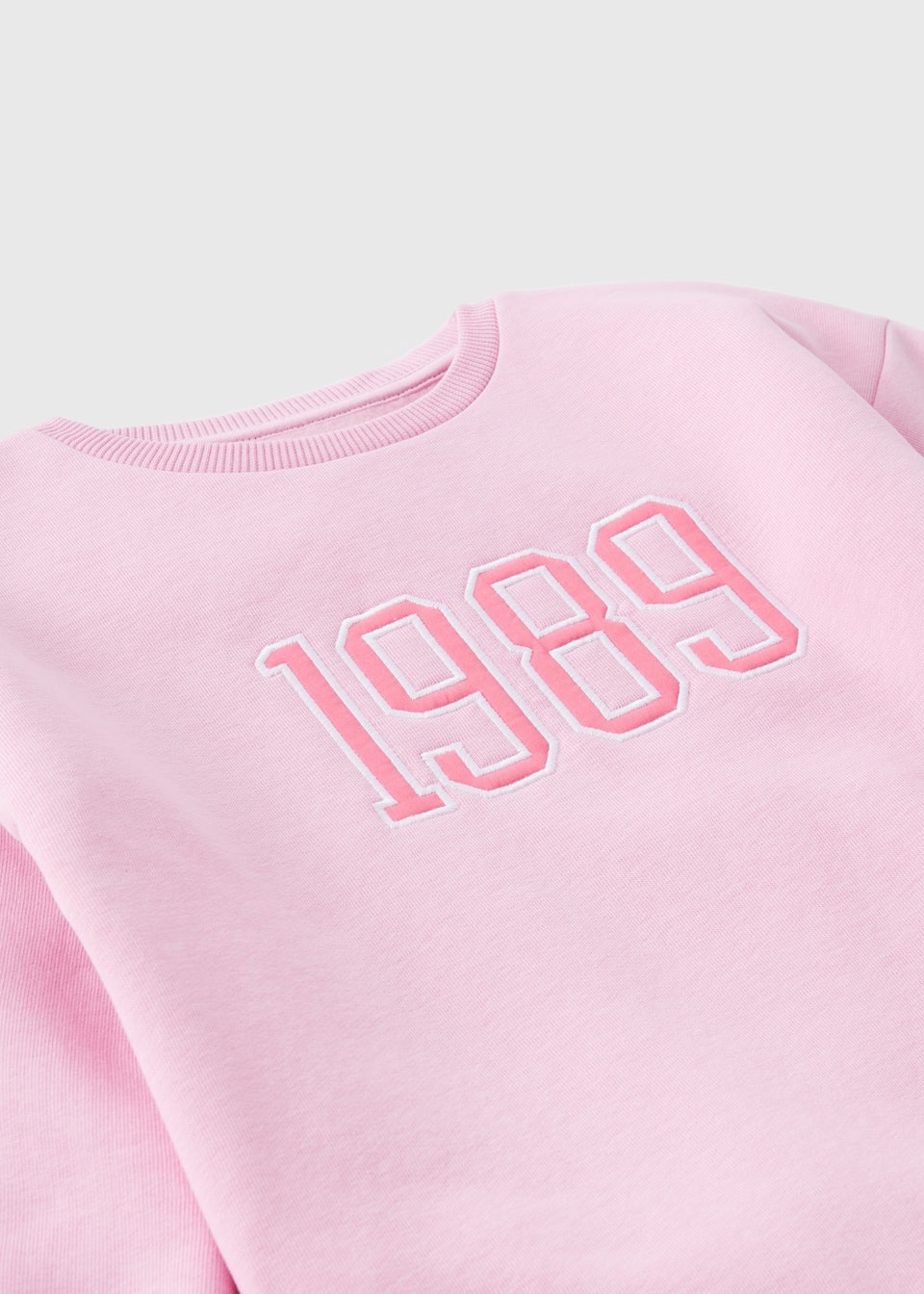Girls Light Pink 1989 Sweatshirt & Leggings Set (1-7yrs)